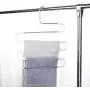 KYCPTNFJ 5 PCS Clothes Hanger S Type Pants Clothes Storage Drying Hanger Stainless Steel Space Saving Closet Towel Storage Rack Shelf 5 Tier KYCPTNFJ 5 PCS Clothes Hanger S Type Pants Clothes Storage Drying Hanger Stainless Steel Space Saving Closet Towel Storage Rack Shelf 5 Tier