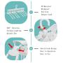 JJseason Hangers Clothes Hangers Multifunctional Suit Hangers Nonslip Shirt Hangers Swivel 360 Hooks Clothing Hangers Heavy Duty Coat Hangers Space Saving Dress Hangers Pants Hangers