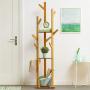 Zxcvlina Entryway Coat Hanger 170cm Wooden Coat Rack Stand 8 Bold Hooks Clothes Stand Tree Stylish Wooden Hat Coat Rail Stand Rack Clothes Jacket Storage Hanger Organiser Zxcvlina Entryway Coat Hanger 170cm Wooden Coat Rack Stand 8 Bold Hooks Clothes Stand Tree Stylish Wooden Hat Coat Rail Stand Rack Clothes Jacket Storage Hanger Organiser