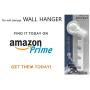 WALL Hanger-Wall Mount Hanging kit -Clothes,Coat Hangers- No Damage Wall Suction Hangers-Gel type Hook-Without Nails Organizer-Easy Install-4 Hanger Holder-Allowable Load 4.4LB, 7.9&quotX3.9"(3p/1set)