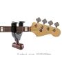 Franger Wall Mount Guitar Hanger Hook Holder ABS Electric Guitar Bass Wall Mount Stand Holder Bracket Hanger Hook with Lock 1PCS-FH-011