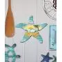 Beach Decor G.DeBrekht Starfish Scenic Sunrise Beach Coast Waves Wooden Door hanger/wall decor #8198531H