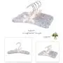 10PC Random Color Cotton Fabric Sponge Hanger Elegant Non-Slip Wood Hanger Women Foam Sweater Hangers Soft Cloth Hanger Decoration 10PC Random Color Cotton Fabric Sponge Hanger Elegant Non-Slip Wood Hanger Women Foam Sweater Hangers Soft Cloth Hanger Decoration
