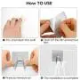 Manspdier Self Adhesive Hooks for Hanging, Wall Hooks for Hanging Hooks, Wall Hangers Without Nails Heavy Duty, Wall Hook, 3 Pack Manspdier Self Adhesive Hooks for Hanging, Wall Hooks for Hanging Hooks, Wall Hangers Without Nails Heavy Duty, Wall Hook, 3 Pack