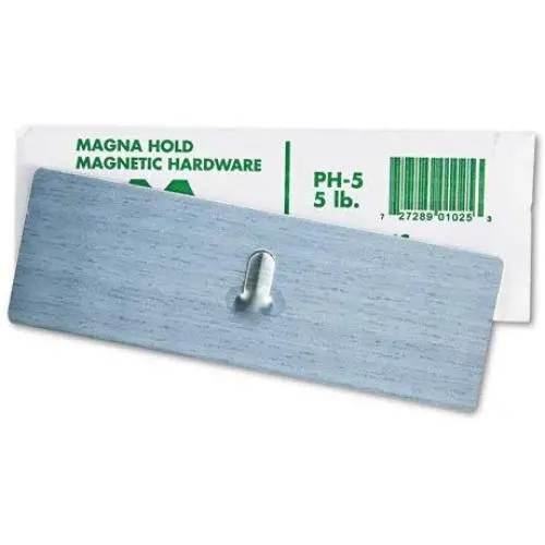 Magna Visual Products - Magna Visual - Magnetic Picture Hanger, 2 x 6, 5-lb Capacity, Steel Hook, Satin Steel Finish - Sold As 1 Each - Magnetic picture hanger with simple magnetic plate. - Attaches to metal surface to hang pictures, calendars, chart boar Magna Visual Products - Magna Visual - Magnetic Picture Hanger, 2 x 6, 5-lb Capacity, Steel Hook, Satin Steel Finish - Sold As 1 Each - Magnetic picture hanger with simple magnetic plate. - Attaches to metal surface to hang pictures, calendars, chart boar