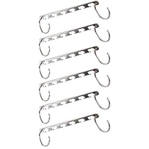 Clothing Hanger, Vanpower Wonder Magic Clothes Closet Hangers Clothing Organizer Pack of 6