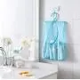 DurReus Multipurpose Clothespin Bag with Hanger,Hanging Mesh Drying Bag Laundry Shower Caddy Kitchen Bathroom Storage Organizer 3 Pack