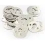 LBY 200pcs 23mm Round Shape Picture Frame Shelf Mirror Hardware Hook Photo Frame Embedded Round Iron Hanger Silver LBY 200pcs 23mm Round Shape Picture Frame Shelf Mirror Hardware Hook Photo Frame Embedded Round Iron Hanger Silver