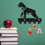 Creative Animal Theme Clothes Hooks Boxer Dog Silhouette Decorative Wooden Wall Hanger Coat Hook Unique Wall Art Indoor Decoration Wall Sticker,Black Creative Animal Theme Clothes Hooks Boxer Dog Silhouette Decorative Wooden Wall Hanger Coat Hook Unique Wall Art Indoor Decoration Wall Sticker,Black