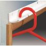 Prime-Line U 10900 16” Clothes Hanger Strip for Laundry Room, White Vinyl, Paintable (2-pack) Prime-Line U 10900 16” Clothes Hanger Strip for Laundry Room, White Vinyl, Paintable (2-pack)