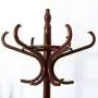 Cxjff Floor Standing Coat Rack Stable Design Hanger Clothes 12 Hooks European Style Easy Install, Wood, 3 Colors (Color : Dark Brown, Size : 27x27x184cm) Cxjff Floor Standing Coat Rack Stable Design Hanger Clothes 12 Hooks European Style Easy Install, Wood, 3 Colors (Color : Dark Brown, Size : 27x27x184cm)