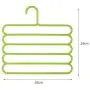 High-tech type 5 Layers Non Slip Multifunctional Clothes Hangers Pants Storage Hangers Cloth Rack Multilayer Storage Rack Hanger,Light Pink High-tech type 5 Layers Non Slip Multifunctional Clothes Hangers Pants Storage Hangers Cloth Rack Multilayer Storage Rack Hanger,Light Pink