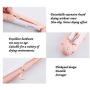 PCTC Mini Portable Folding Travel Coat Cloth Hangers, Foldable Hanger for Traveling Outdoor Home
