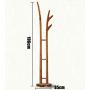XIAOLONG Chinese Solid Wood Hanger Floor Coat Rack Bedroom Living Room Clothes Rack Modern Vertical Floor Hanger
