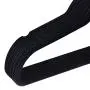 Good concept 100Pcs Hangers Hook Velvet Clothes Suit/Shirt/ Pants Non Slip Storage Organize