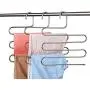 BKOYJ Pants Hangers S-Shape Trousers Hangers Stainless Steel Clothes Hangers Closet Space Saving for Pants Jeans Scarf Hanging Silver (4 Pack) BKOYJ Pants Hangers S-Shape Trousers Hangers Stainless Steel Clothes Hangers Closet Space Saving for Pants Jeans Scarf Hanging Silver (4 Pack)