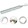 lRICE-home Multi-Function 9-Hole Sliding Clothes Hanger Sorting Drying Rack Hook Organizer - Random Color lRICE-home Multi-Function 9-Hole Sliding Clothes Hanger Sorting Drying Rack Hook Organizer - Random Color