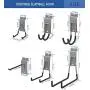 POETISKE Slatwall Utility Hook Accessories Garage Storage Heavy Duty Cord Power Garden Tool Bike12PC POETISKE Slatwall Utility Hook Accessories Garage Storage Heavy Duty Cord Power Garden Tool Bike12PC