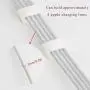Strip Light Mounting Clips KINDPMA Self Adhesive LED Strip Light Mounting Brackets Holder for 10mm(3/8") Wide Waterproof and Non Waterproof 3528/5630/5050/2835 LED Strip Light,100 Pack