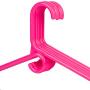 Neaties American Made Pink Super Heavy Duty Plastic Hangers, Plastic Clothes Hangers Ideal for Everyday Use, Clothing Standard Hangers, 24pk