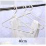5pcs Random Color 40cm Adult Plastic Hanger Pearl Hangers for Clothes Pegs Princess Clothespins Wedding Dress Hanger