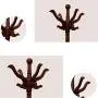 Y.H.Valuable Coat Racks Simple Hat Coat Rack Nordic Clothes Rack Living Room Modern Coat Stand Bedroom Floor Hanger Hall Office Clothes Tree Entryway Furniture