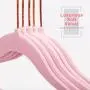 MIZGI Premium Kids Velvet Hangers (Pack of 50) with Copper/Rose Gold Hooks,Space Saving Ultra Thin,Non Slip Hangers use for Childrens Skirt Dress Pants,Clothes Hangers by (Pink) MIZGI Premium Kids Velvet Hangers (Pack of 50) with Copper/Rose Gold Hooks,Space Saving Ultra Thin,Non Slip Hangers use for Childrens Skirt Dress Pants,Clothes Hangers by (Pink)