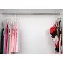 Bloberey Tank Tops Hanger Metal Folding Space Saving Hanger Closet Organizer for Tank Tops,Cami,Bras,Bathing Suits, Belts,Ties（4 Pack）