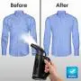 Steamer For Clothes Travel Size Elita Pro Compact Design, Heats up in 45 Seconds, Dry Steam, Handheld Garment Wrinkle Remover, Powerful, Portable Mini Steam Iron Clothing and Fabric