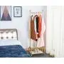 Y.H.Valuable Coat Racks Nordic Wrought Iron Coat Rack Floor Rack Bedroom Living Room Clothes Rack Simple Gold Floor Hanger Entryway Furniture
