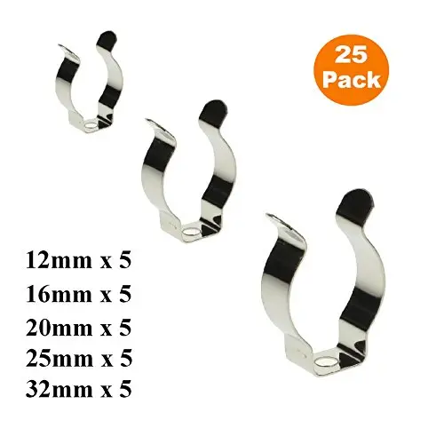 25 x Assorted Narrow Base Tool Spring Terry Clips / Heavy Duty Storage Hangers 25 x Assorted Narrow Base Tool Spring Terry Clips / Heavy Duty Storage Hangers