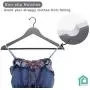 Perfecasa Grade A Solid Wood Hangers 20 Pack, Suit Hangers, Coat Hangers, Premium Quality Wooden Hanger, Hook Upgraded (Cool Grey) Perfecasa Grade A Solid Wood Hangers 20 Pack, Suit Hangers, Coat Hangers, Premium Quality Wooden Hanger, Hook Upgraded (Cool Grey)
