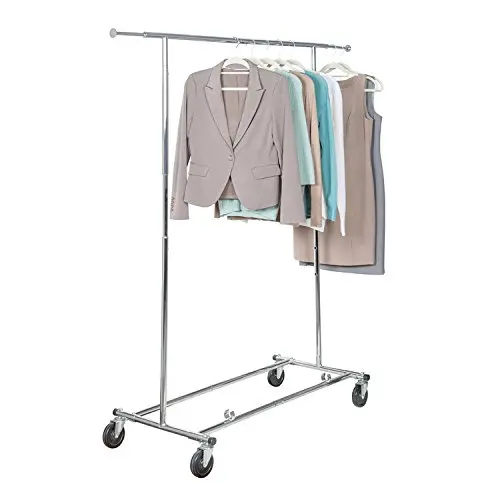 Richards Homewares Commercial Grade Garment Rack-Chrome Richards Homewares Commercial Grade Garment Rack-Chrome