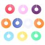 TOPBATHY 10pcs Clothes Size Dividers,Clothing Rack Dividers,Round Clothes Rack Clothes Hangers, Commercial Clothing Racks, Clothing Shops (Mixed Colors, 9 x 9 x 0.2cm) TOPBATHY 10pcs Clothes Size Dividers,Clothing Rack Dividers,Round Clothes Rack Clothes Hangers, Commercial Clothing Racks, Clothing Shops (Mixed Colors, 9 x 9 x 0.2cm)