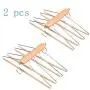 HJYPYJ Magic Hanger,4-in-1 180?? Rotate Multifunction Folding Hangers,Hierarchical Storage Rack Pants Wood Hanger,Space-Saving Organizer Hangers, Strong Bearing Capacity/Wood Color / 2 pcs HJYPYJ Magic Hanger,4-in-1 180?? Rotate Multifunction Folding Hangers,Hierarchical Storage Rack Pants Wood Hanger,Space-Saving Organizer Hangers, Strong Bearing Capacity/Wood Color / 2 pcs