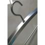gfforward Light Weight Withstand Heavy Clothing Exquisite Aluminum Alloy Clothes Hanger 12pcs per Set Silver