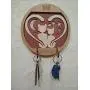 Hanging Holder fo Keys or Dog Leashes, Key Hanger for Wall, Hooks for Key, Entryway Key Hook Wall Mounted Organizer, Wall Wood Holder for Keys. Hanging Holder fo Keys or Dog Leashes, Key Hanger for Wall, Hooks for Key, Entryway Key Hook Wall Mounted Organizer, Wall Wood Holder for Keys.