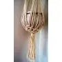 Macrame boho wall Plant Hanger for indoor and patio, knotted wall plant hanger flower pot holder,macrame pod-40 L"x7W" Macrame boho wall Plant Hanger for indoor and patio, knotted wall plant hanger flower pot holder,macrame pod-40 L"x7W"