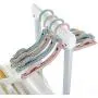 Foldable Rack Laundry Drying Clothespin Portable Travel Clothes Hanger Non Slip Trouser Socks Storage Plastic Clip Peg Hanger 10pcs Random Color