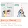 10pcs Random Color Clothes Hanger Multi-Port Support Circle Clothes Drying Racks Multifunction Plastic Scarf Clothes Hanger Hangers Storage Rack 10pcs Random Color Clothes Hanger Multi-Port Support Circle Clothes Drying Racks Multifunction Plastic Scarf Clothes Hanger Hangers Storage Rack