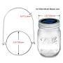 Homeleo 4 Pack Wide Mouth Mason Jar Solar Led Lights Insert Screw with Hangers, Warm White Waterproof Solar Fairy Lights for Outdoor Garden Decor Christmas Holiday Wedding Party(Jars Not Included) Homeleo 4 Pack Wide Mouth Mason Jar Solar Led Lights Insert Screw with Hangers, Warm White Waterproof Solar Fairy Lights for Outdoor Garden Decor Christmas Holiday Wedding Party(Jars Not Included)