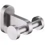 Double Robe Hook, Aomasi SUS304 Stainless Steel Dual Towel Coat Hook, Modern Utility Home storage Holder, Cloth Hanger for Bathroom Toilet Kitchen, Wall Mount, Brushed Nickel Double Robe Hook, Aomasi SUS304 Stainless Steel Dual Towel Coat Hook, Modern Utility Home storage Holder, Cloth Hanger for Bathroom Toilet Kitchen, Wall Mount, Brushed Nickel