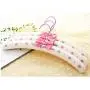 10pcs Random Color Pink Purple Fabric Padded Clothes Hanger for Shirt Dress, Lovely Princess Flower Bow-tie Wedding Dress Hanger Rack 10pcs Random Color Pink Purple Fabric Padded Clothes Hanger for Shirt Dress, Lovely Princess Flower Bow-tie Wedding Dress Hanger Rack