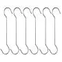 16 Inch Extra Large Heavy Duty Long Outdoor Plant Hanging S Hooks - for Baskets, Bird Feeders, Wind Chimes, Garden Ornaments,Pergola,Closet,Flower Basket,Indoor Outdoor Uses (6 Pack)… 16 Inch Extra Large Heavy Duty Long Outdoor Plant Hanging S Hooks - for Baskets, Bird Feeders, Wind Chimes, Garden Ornaments,Pergola,Closet,Flower Basket,Indoor Outdoor Uses (6 Pack)…
