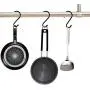 Dreecy Large Vinyl Coated S Hooks 6 inch Non Slip Heavy Duty S Hook for Hanging, Steel Metal Black Rubber Coated Closet S Hooks for Hanging Jeans Plants Jewelry Pot Pan Cups Towels Hats (6 Pack) Dreecy Large Vinyl Coated S Hooks 6 inch Non Slip Heavy Duty S Hook for Hanging, Steel Metal Black Rubber Coated Closet S Hooks for Hanging Jeans Plants Jewelry Pot Pan Cups Towels Hats (6 Pack)