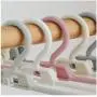 Pants Clip Hanger Stand Clothespin Hanger Adjustable Pinch Grip Drying Rack Plastic Peg Hanger Space Saving Hook Rack(10 Pieces/Lot)(Random Color)