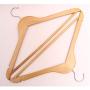 5pcs Wooden Wood Coat Hangers Clothes Garment Suit Shirt Trouser Hanger Drying Racks