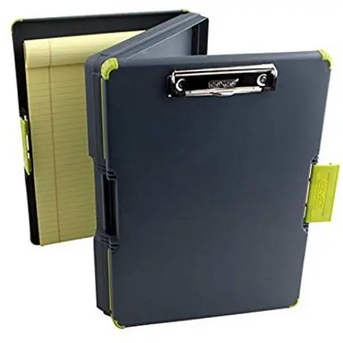Dexas Duo Clipcase Dual Sided Storage Case and Organizer, Green Dexas Duo Clipcase Dual Sided Storage Case and Organizer, Green