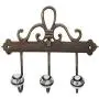 Indianshelf Handmade 1 Artistic Vintage Black Ceramic Floral Clothes Hooks Holders/Key Holder Indianshelf Handmade 1 Artistic Vintage Black Ceramic Floral Clothes Hooks Holders/Key Holder