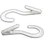 McKay 15 Pc Portable Laundry Hanger Clothespins with Spring Clip Hooks, Outdoor Hang Drying Clothing, For Home or Travel - Air Dry, Drip Dry